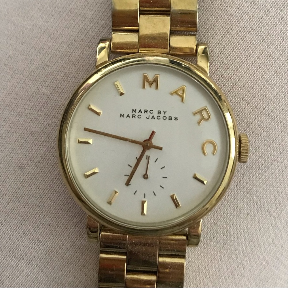 Marc Jacobs Gold Watch